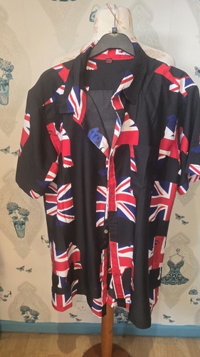 Mens novelty black british - black,