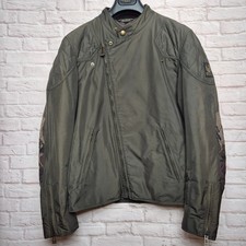 Belstaff 'Rebel' Sophnet Nylon Jacket Large Green Camoflauge UK 40