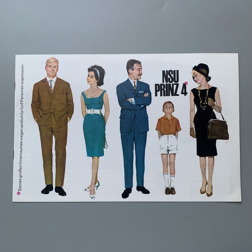 Nsu prinz sales brochure - prinz,