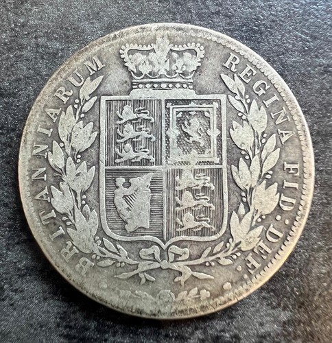 1881 half crown 925 sterling - 1881,