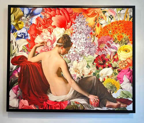 Original framed canvas print