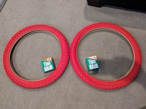 Two duro red bmx - two,