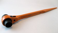 PRIORY EXTRA LONG Scaffold/Scaffolder 19 -21mm 7/16 Podger Ratchet steel erector