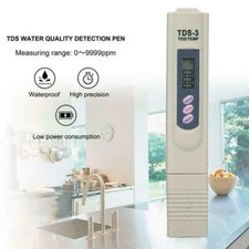 Water Quality Meter Tester Digital Portable TDS Ion Monitor lab pen Hydroponics