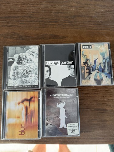 Mini disc blur oasis albums - oasis,
