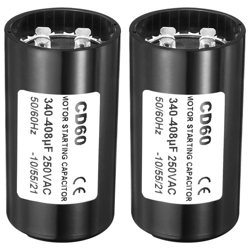 2pcs 340 408uf - 340-408uf/mfd, 250vac