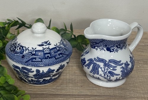 Churchill willow blue - blue, ceramic