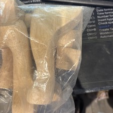 4 x 150mm / 6" Solid HARDWOOD