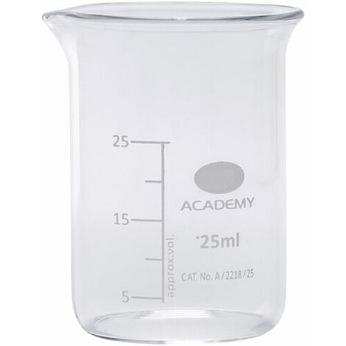 25ml glass beaker lab - glass,