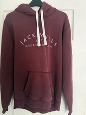 Burgundy Jack Wills Hoodie Medium