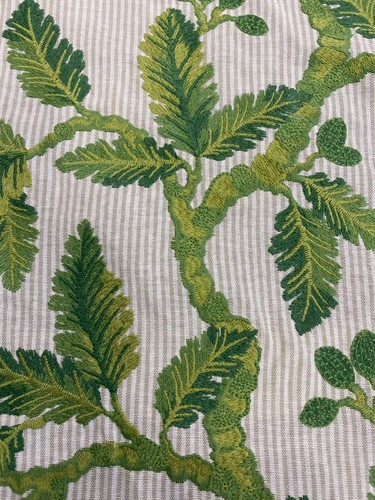 Sanderson oaknut stripe in - 'oaknut,