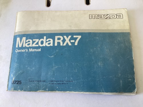 Mazda rx7 original owners - mazda,