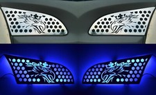 LED illuminated Blue Stainless