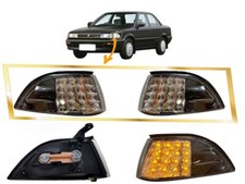 Toyota Corolla LED side Corner lights 88 92  AE90 AE92 93 94 E90 EE90 BLACK