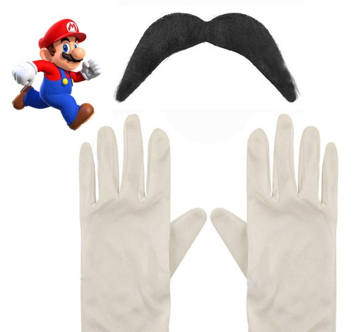 Supermario mario gloves - gloves, &