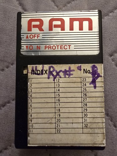 Yamaha dx7 bias ram cartridge - bias,