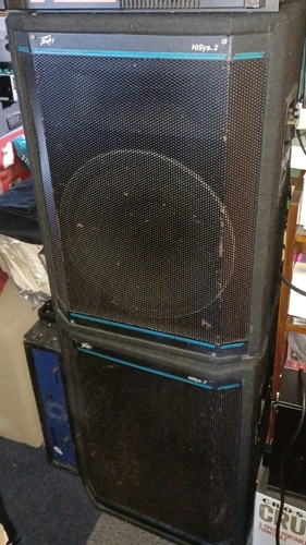 Peavey hisys speakers dj - hisys, 2