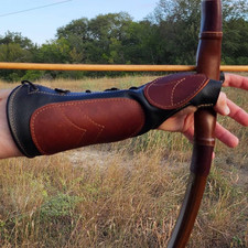 Real Leather Archery Armguard