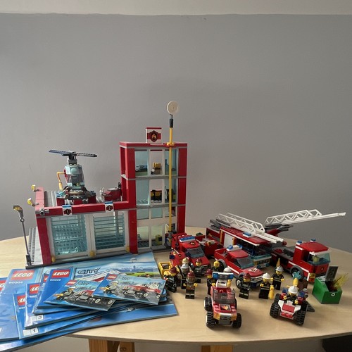 Lego city 60004 fire - city,