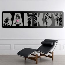 Signature Banksy Wall Sticker