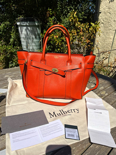 Genuine mulberry small - small, zipped