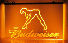 Budweiser LED Light Sign  Gold