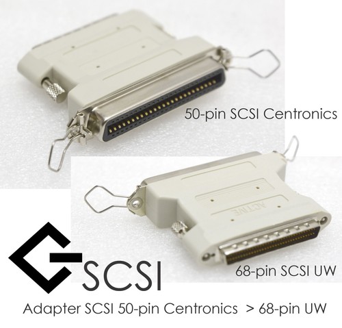 Scsi adapter pin centronics - adapter, 50-pin