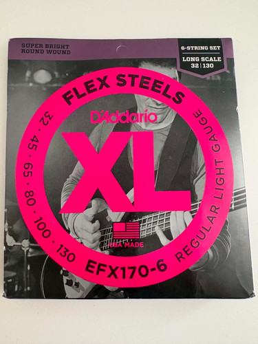 Daddario efx170 flexsteels - efx170-6,