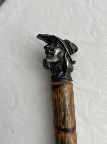 Antique defense cane with - antique,