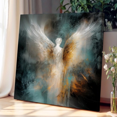 Angel abstract canvas wall - canvas,
