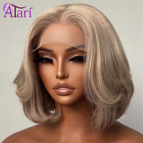 Ash blonde transparent - transparent, 13x4