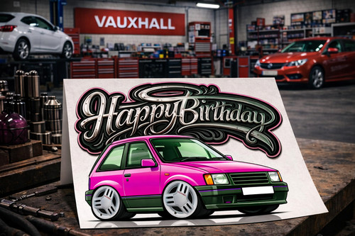 Vauxhall birthday cards nova - vauxhall,