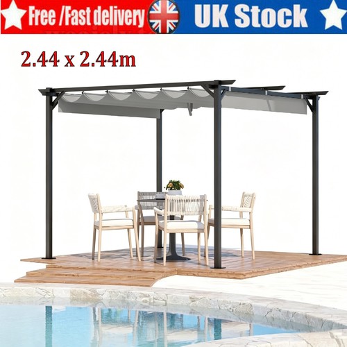 4m metal pergola - 2.4,