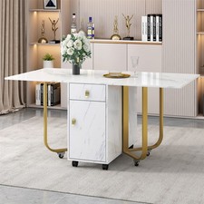 Foldable drop leaf dining - leaf,