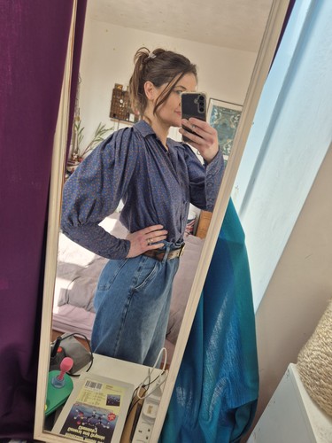 Vintage droopy browns collab - &,