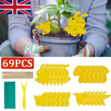 69Pack Fruit Fly Traps Yellow