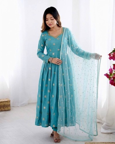 Gown salwar kameez suit party - gown,