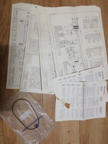 Wurlitzer paperwork and maybe - paperwork,,