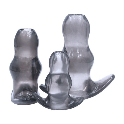 3pcs silicone anal expanders - 3pcs,