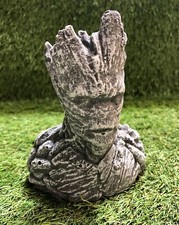 Concrete Tree Man Figure Sculpture Small Garden Lawn Ornament Frost Protected