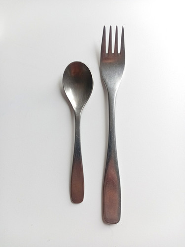 Thrift fork and teaspoon - fork,