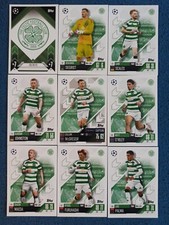 Match Attax 24/25 Celtic FC Team Set All 9 Full Club Champions League UCC CL