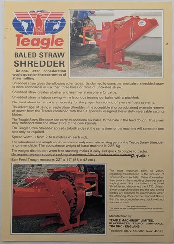 Original teagle baled straw - original,