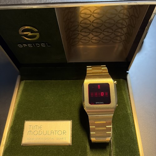 Rare speidel 1970 led quartz - rare,