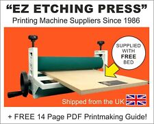 Intaglio Printing Press +  👉 FREE PRINT BED 👈  Intaglio, Linocut, Collographs