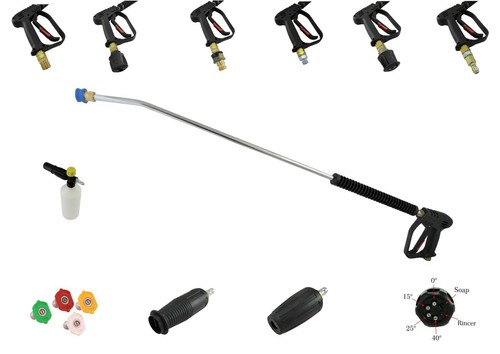 Pressure washer gun lance - pressure,