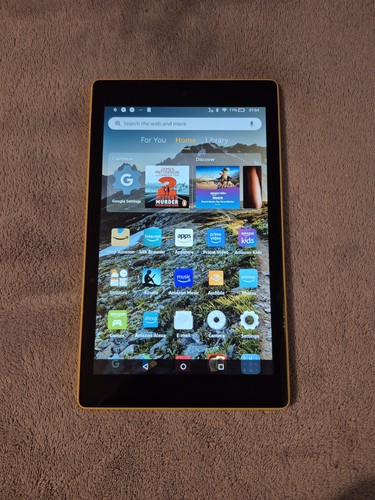 Amazon kindle fire 7th - hd, (7th