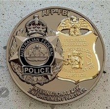 AFP-FBI coin Australian