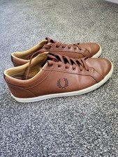 Fred Perry Brown Leather Shoes