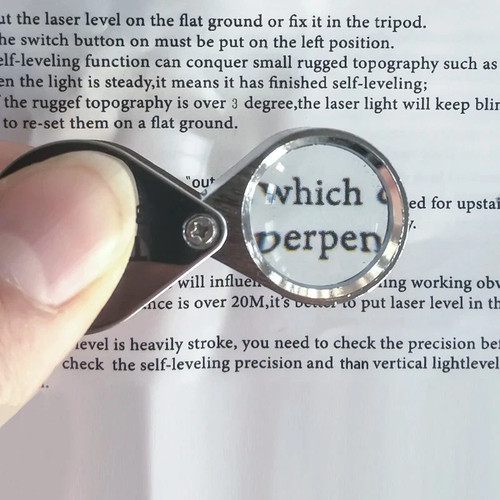 Handheld 45x magnifier reading - handheld,